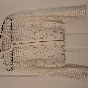 Darling Lace And Leather Jacket.